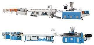 qualidade  20-63mm PVC Pipe Extrusion Line SJ65/33 15m/Min Polyethylene fábrica