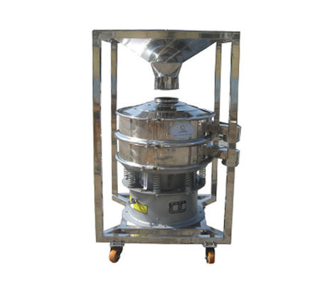 qualidade  0.18KW 350mm Vibration Sieve 380V 1440RPM 100kg/h fábrica